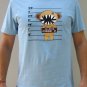 CISSE CONVICT CRIMINAL New T-Shirt Asian M Blue BNWT!
