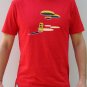 BOTTLECAP NIGHTMARE T-Shirt by CISSE Asian XXL Blue NWT