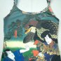 HAYABUSA SAMURAI Hand Printed Japan Art T-Shirt Mens L