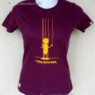 I KNOW YOU'RE THERE Cisse T-Shirt Misses S Purple BNWT!