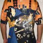 SHARAKU Japan Ukiyoe Samurai Art Print Short Sleeve T Shirt Mens XL Extra Large