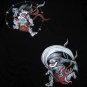 Raijin Fujin Japan Gods RONIN T-shirt M Black