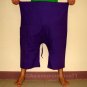 4 Pair Thai Cotton Yoga Fisherman Capri SHORT Pants FREESIZE Wholesale Lot