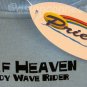 SURF HEAVEN Woody Wave Rider PRIERE T-shirt M Medium Blue