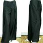 Thai FREESIZE Silky Rayon Wrap Pants Yoga Beach Dance Trousers BLACK