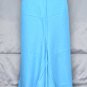 Thai  Cotton Wrap Yoga Pants FREESIZE Dark Blue Stripe