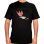 ORIGAMI CRANE New Ronin Japan TSURU T shirt M Black NWT