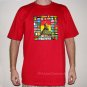 RASTAFARI WORLD REGGAE New Roots Rasta T-Shirt XL Red
