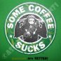SOME COFFEE SUCKS New Cisse Monkey T-Shirt Misses S NWT