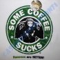 SOME COFFEE SUCKS New Cisse Monkey T-Shirt Misses S NWT