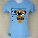 Cisse CONVICT Criminal Cap Sleeve T-Shirt Misses S Small