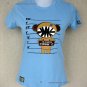 Cisse CONVICT Criminal Cap Sleeve T-Shirt Misses S Small