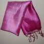 Thai Silk Fabric Scarf New Hand Crafted PINKS and ROSE