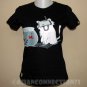 SCUBA CAT Cisse Fishy T-shirt Misses S Many Colors! NWT