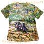 PEASANT WOMEN DIGGING IN SNOW Van Gogh Art Print T-shirt Misses S M L XL