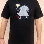 KABUKI ACTOR with SAKURA Ronin Japan Yakuza Tokyo T-Shirt M Black BNWT