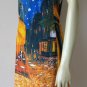 Van Gogh CAFE TERRACE Hand Printed Art Tank Dress Misses M Medium Size 8-10