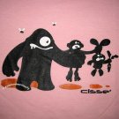 FOOD CHAIN New CISSE Cotton T-Shirt Asian XL Pink BNWT!