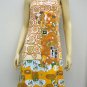 EMBRACE Gustav Klimt New Hand Print Fine Art Dress Misses Size M 8-10