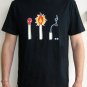 MATCH HEAD New CISSE Burnout T-shirt Asian XL Black NWT