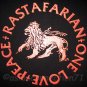 RASTAFARIAN Peace One Love REGGAE T-shirt S-XXL Black