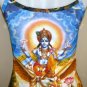 VISHNU GARUDA Hindu Art Print Shirt TANK TOP Misses Size S Small