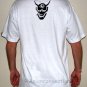 DEMON KANJI SCRIPT Ronin Japan Gangster T Shirt S White Yakuza 94