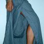 Thai Cotton Drill GRAY Wrap Yoga Pants FREESIZE