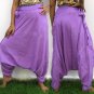 Thai Hmong Hilltribe Pants FREESIZE Rayon LAVENDER ROSE PINK New!