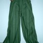 PLUS SIZE Thai Cotton Wrap Yoga Pants XXXL/3XL Dk Green