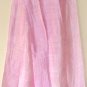 Thai Silk Fabric Scarf Shawl Pale Baby PINK Color Thailand Textile Siam