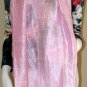 Thai Silk Fabric Scarf Shawl Pale Baby PINK Color Thailand Textile Siam
