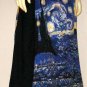 Van Gogh STARRY NIGHT Freesize Cotton Wrap Fine Art Print Long Cotton Skirt S-XL