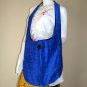 Thai BUDDHA BAG Raw Silk Messenger Sling Purse RICH BLUE