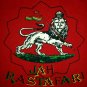 JAH RASTAFARI LION of JUDAH Roots Rasta Irie Dub Reggae T-Shirt L Large Red