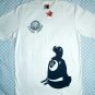 SAMURAI PROFILE RONIN JAPAN T-Shirt M Medium Cream
