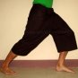 Thai Cotton Fisherman Capri SHORTS Yoga Pants FREESIZE Gold Saffron