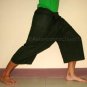 Thai Cotton Fisherman Capri SHORTS Yoga Pants FREESIZE Gold Saffron