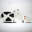 CHICKEN AFFAIR Fun New CISSE T-shirt Asian L White BNWT