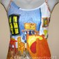 Van Gogh ARLES BEDROOM Fine Art Print Shirt Tank Top Misses Size M Medium