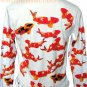 Japanese KIN-GYO Goldfish Long Sleeve T-Shirt Unisex S
