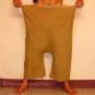 Thai Cotton Fisherman Capri SHORTS Pants FREESIZE Khaki