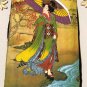 UTAMARO Ukiyoe Japan Freesize Cotton Wrap Art Print Skirt S-XL