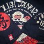 FOOLISH DRUNKARD New RONIN Japan T-shirt M Dk Blue BNWT