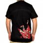 ORIGAMI CRANE New Ronin Japan TSURU T shirt L Black NWT