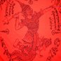 RAMASOON Thunder God Magic Sak Yant Tattoo Shirt Singlet TANK TOP Misses M Medium Red