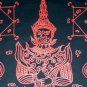 RAMASOON Thunder God Magic Sak Yant Tattoo Shirt Singlet TANK TOP Misses M Medium Red