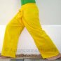 Thai Fisherman Pants Yoga Beach Dance Maternity Trousers 280 gram KHAKI TAN BEIGE Cotton FREESIZE