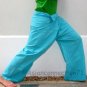 Thai Fisherman Pants Yoga Beach Dance Maternity Trousers 280 gram KHAKI TAN BEIGE Cotton FREESIZE