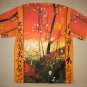 PLUM TREES In BLOOM Van Gogh JAPONISME Fine Art Print T Shirt Men's XL